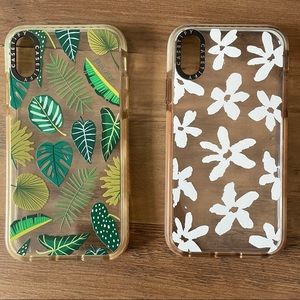 TWO(2) iPhone XR Casetify Cases